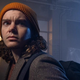 Elliot Fletcher as Sam, wearing a knitted beanie and looking concerned in a scene from Y: The Last Man.